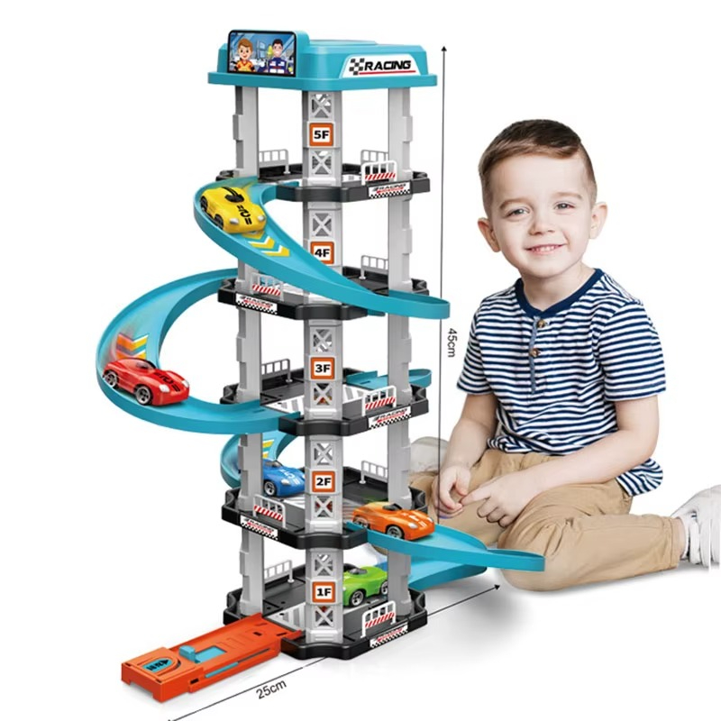 Estacionamento Radical 5 Andares c/ 45 Peças Pura Diversão! em Oferta na Shopee