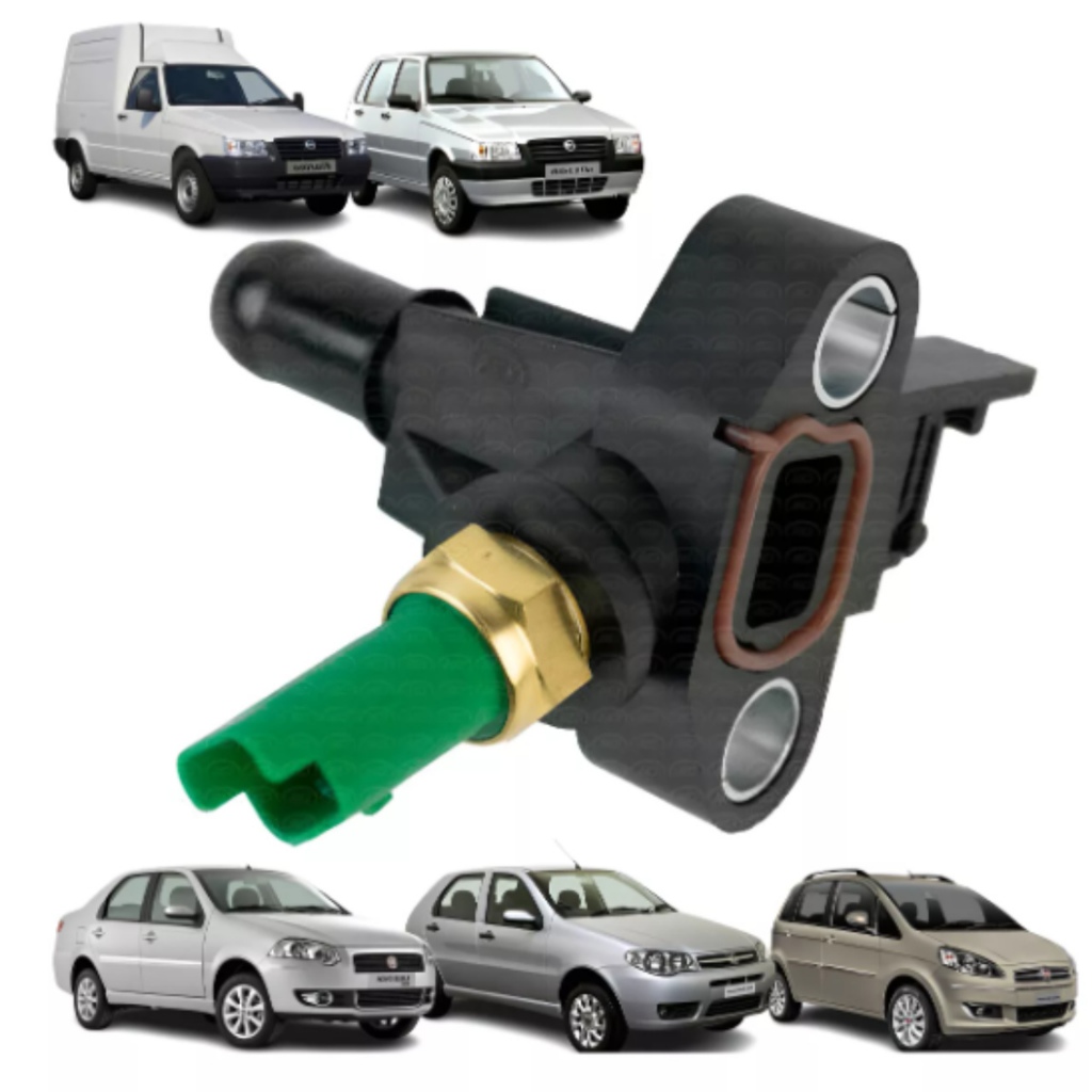 SENSOR DE TEMPERATURA FIAT PUNTO 1.4 8V 2007/2016 PALIO IDEA