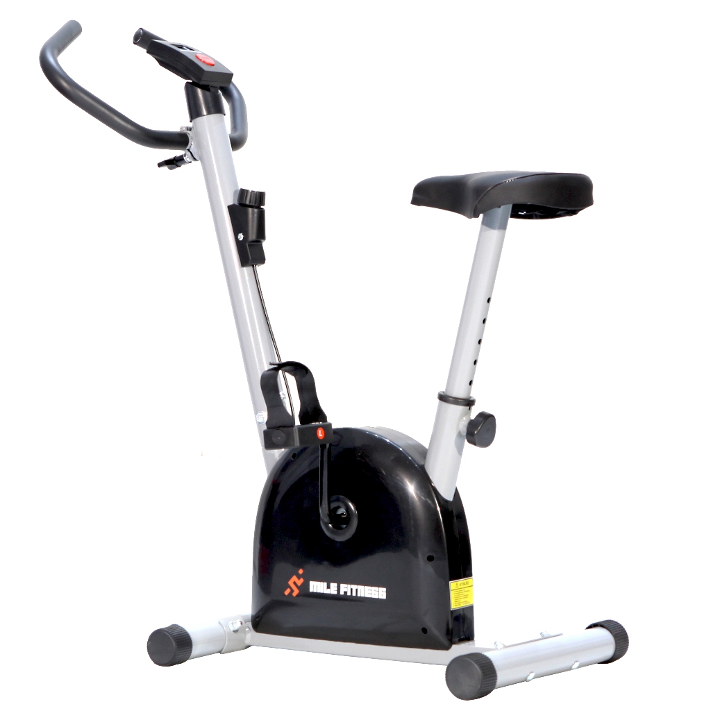 Bicicleta Ergométrica Mile Fitness com Monitor de Velocidade e Calorias até 120kg