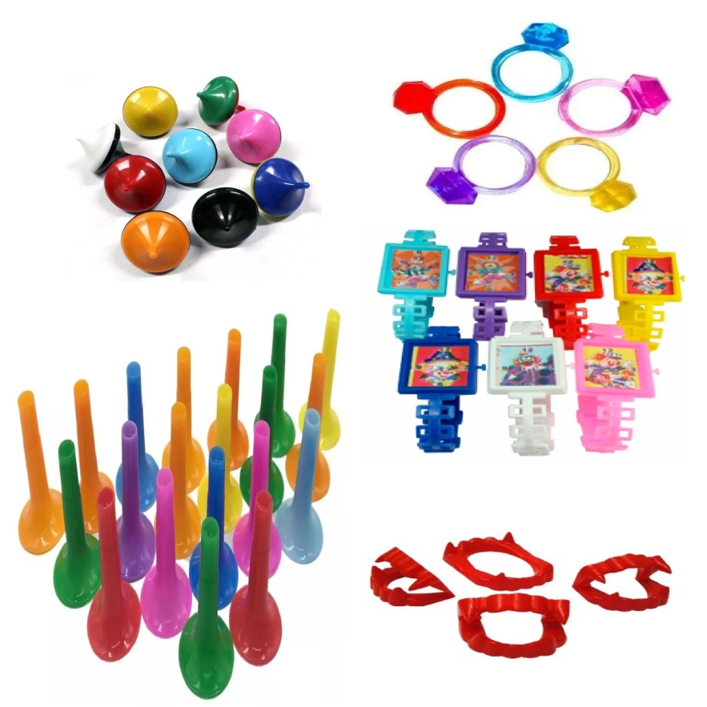 Kit 50 Mini Brinquedos Brinquedinhos de Festa Infantil Mimos de Aniversário