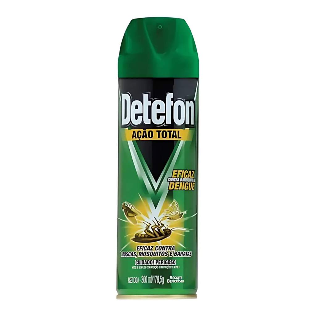 Multi Inseticida Ação Total Detefon Frasco 178,5g 300ml