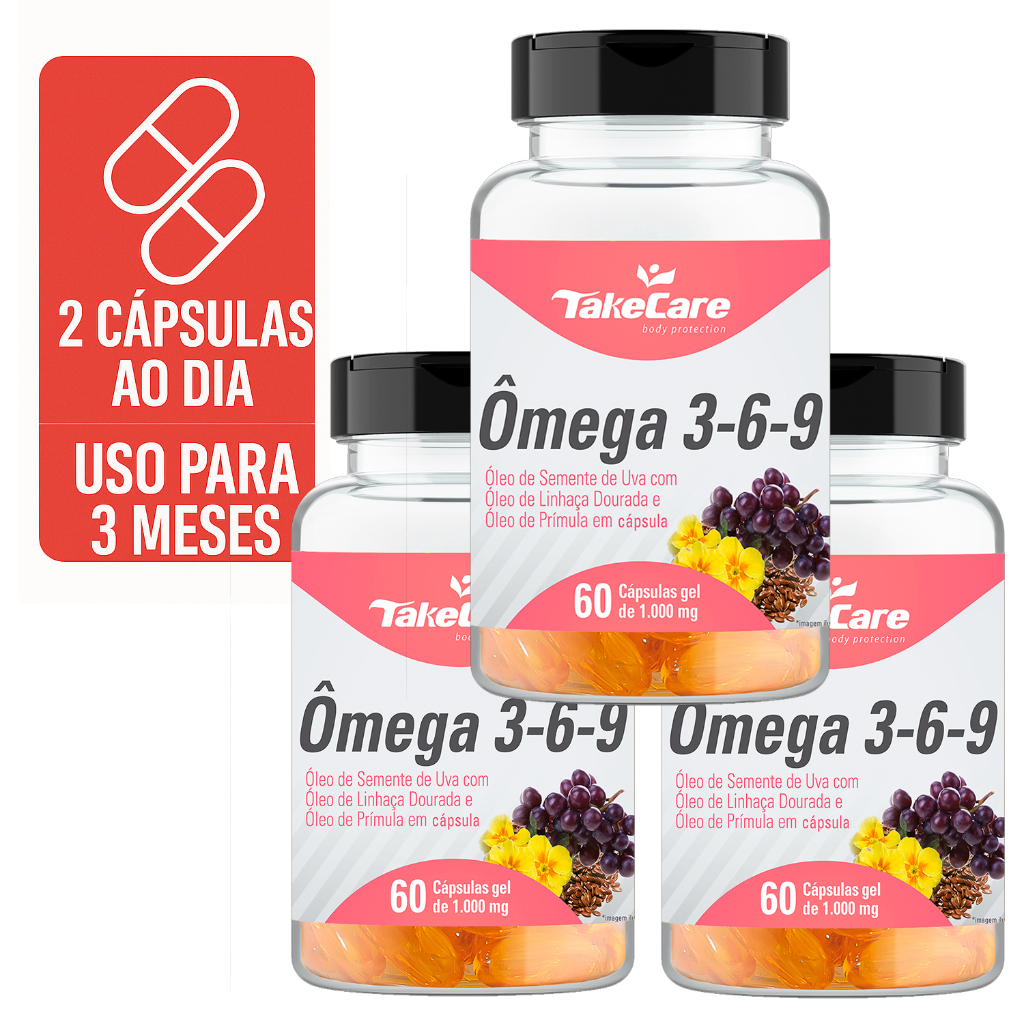 Kit Ômega 3 6 9 Vitamina E - 180 Cápsulas, óleo de semente de uva, óleo de linhaça e óleo de prímula em Oferta na Shopee