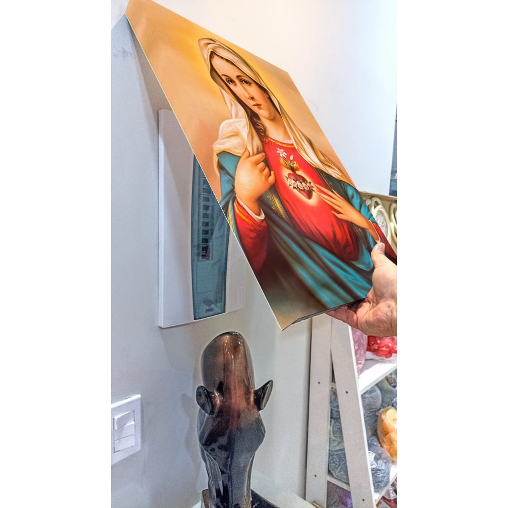Moldura Caixa Para Esconder Cobrir Quadro De Luz/Energia Sala Decoração Religioso Painel 45x60