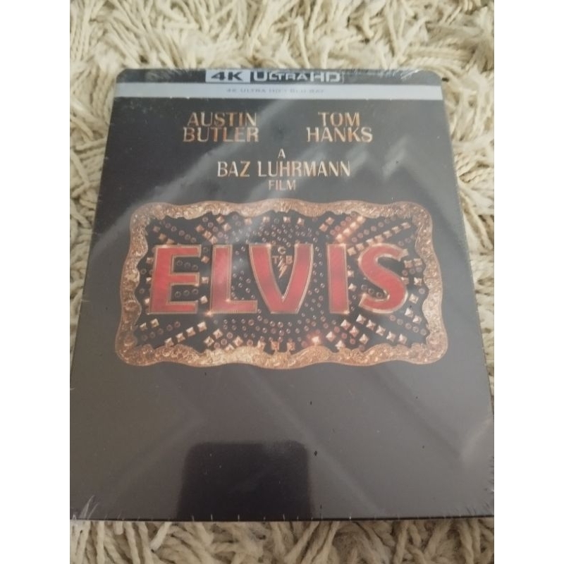 Steelbook Blu ray Ultra HD 4K + Blu ray Elvis, 2 Discos. LACRADO!