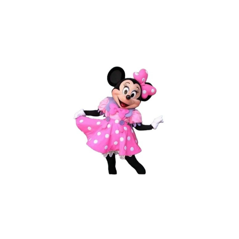 Fantasia carnaval minie rosa somente a cabeça colocar no carrinho luva e sapato se realmente for comprar carnaval
