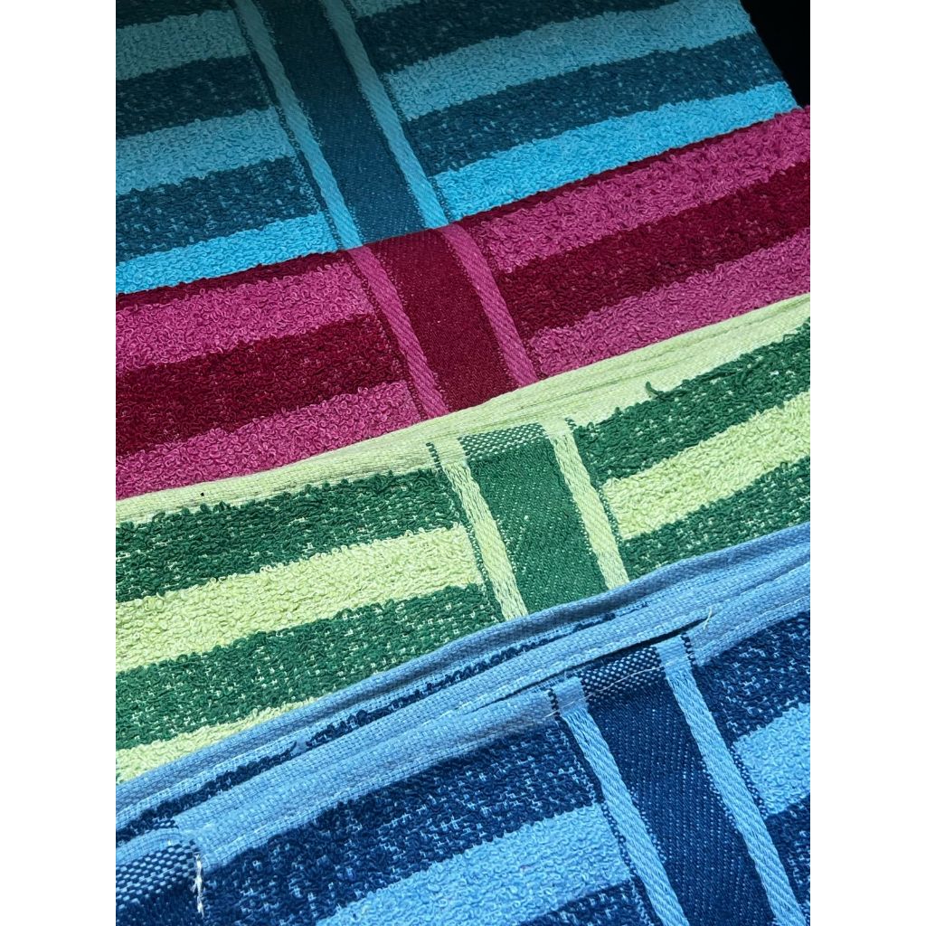 Kit 5 Toalha de Banho Maldivas 100% algodão 60x120cm Sortidas