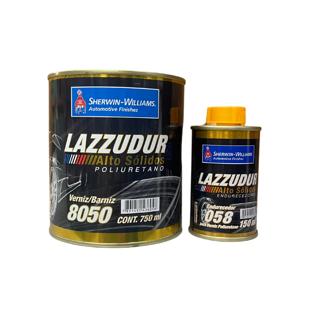 Verniz Automotivo Pu 8050 Alto Solidos Lazzuril - 900ml em Oferta na Shopee