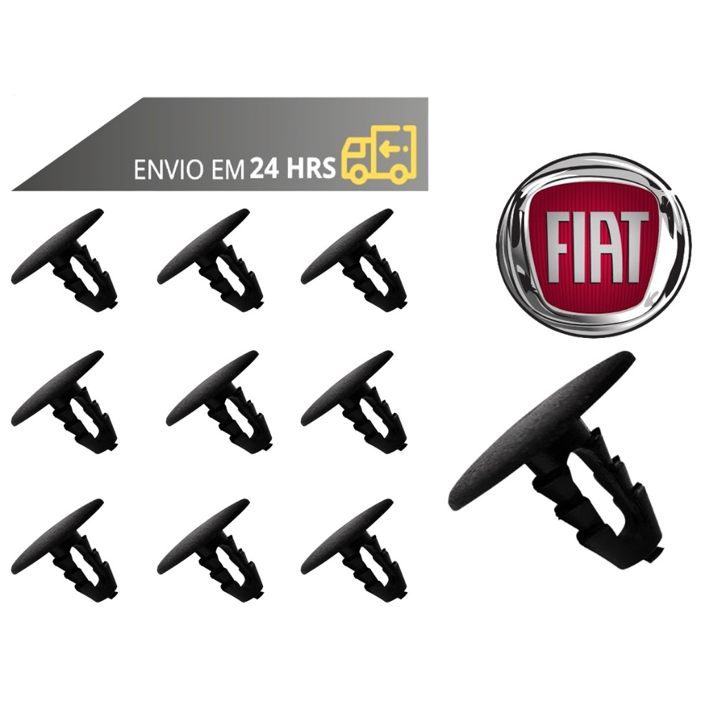 Kit Grampo Presilha do teto Forração interna Fiat Manta Antivibração em Oferta na Shopee
