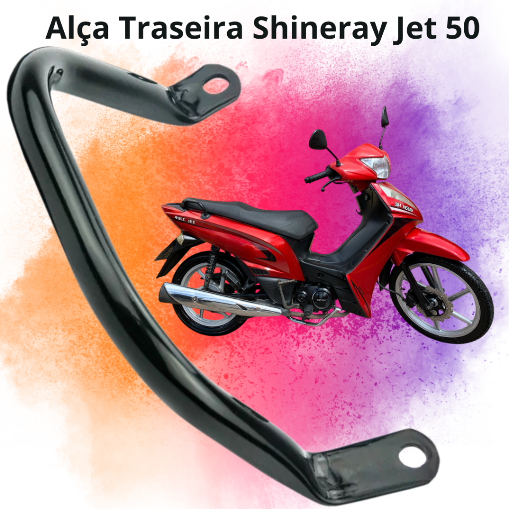 Alça Do Banco Traseira Esquerda Shineray Jet 50/125 2012 A 2022