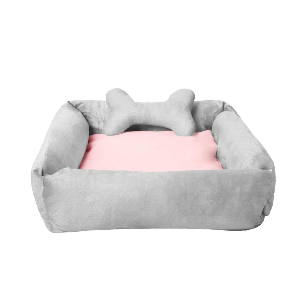 Caminha Pet Cama De Cachorro E Gato Casinha Confortável Lavável Antiderrapante 55cmx50cm Colchonete