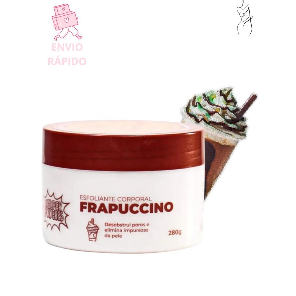 Esfoliante Corporal Frapuccino  Cupcake Torta de Limão Super Poderes Consistente 280g