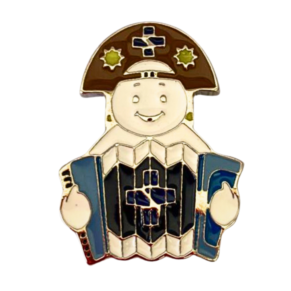 Broche Pin Botton (1 Unidade) Zé Gotinha Sanfona Campanha De Vacinação Enfermagem Saúde em Oferta na Shopee