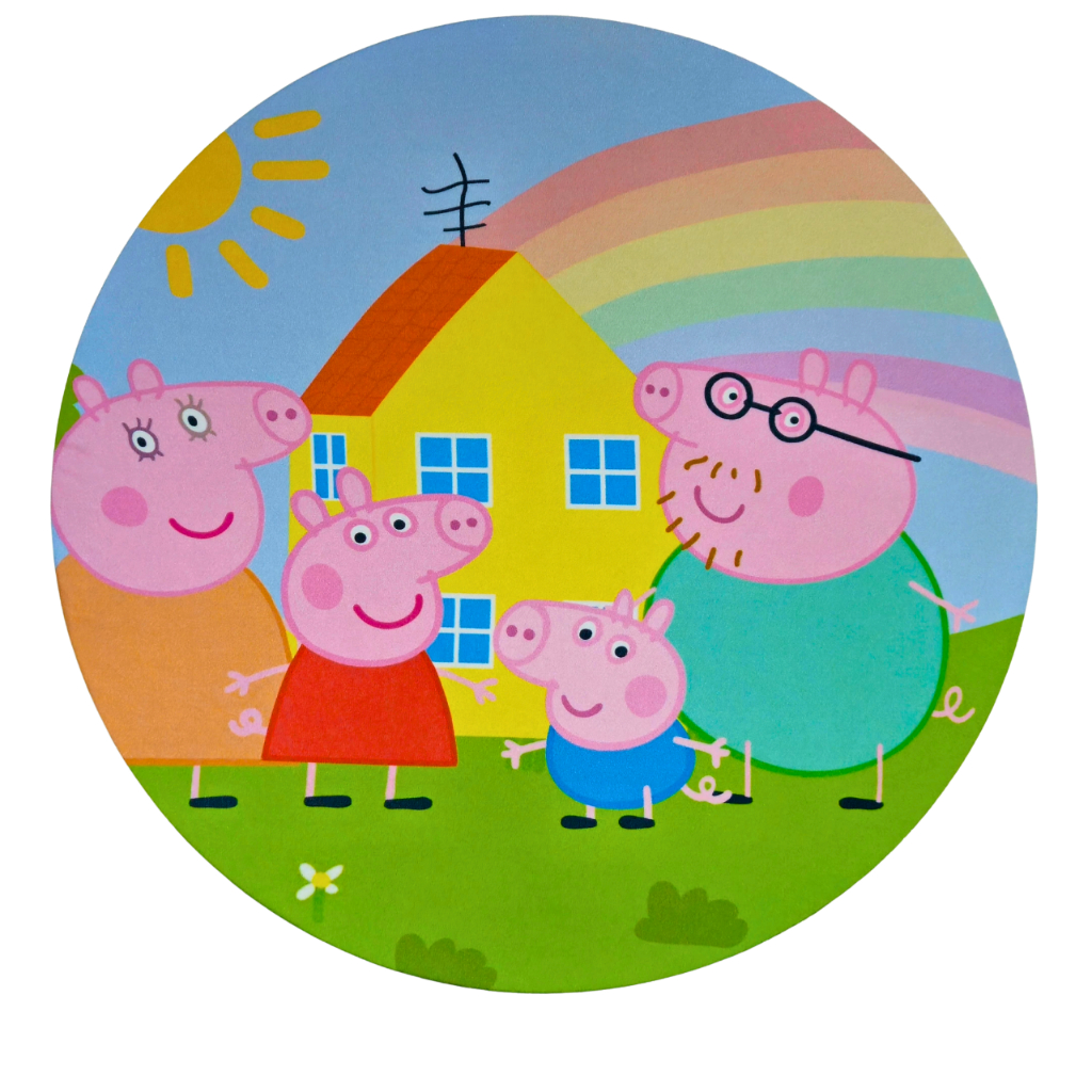 Painel Peppa Pig 50 cm - Decoração Perfeita para sua Festa