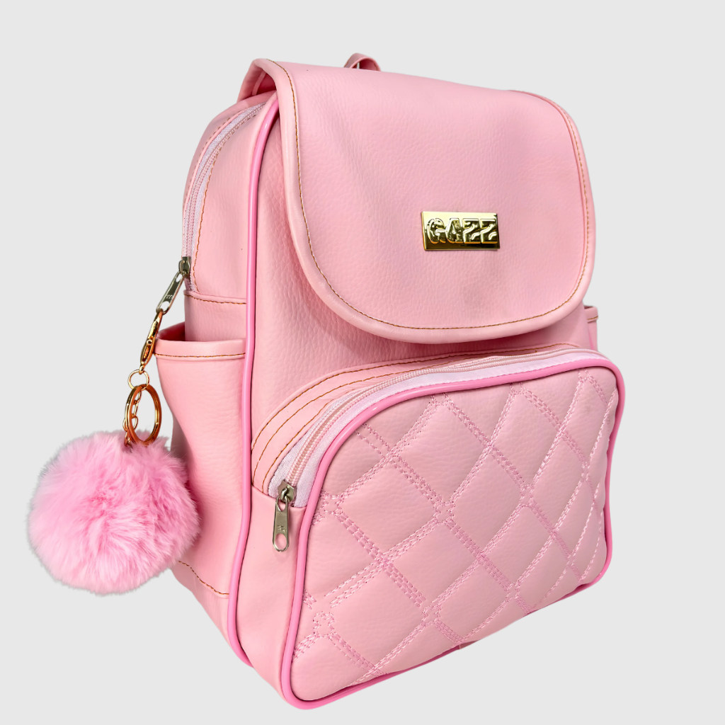 Mochilinha Feminina Mini Bolsa Pequena De Costas Com Alça Regulável Escola Faculdade Passeio em Oferta na Shopee