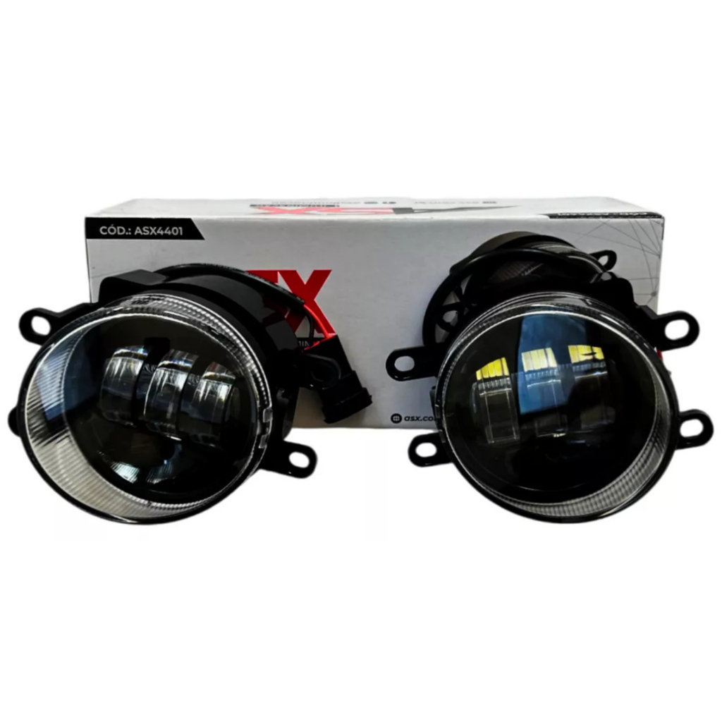 Imagem Par Farol De Milha Asx Toyota 12-60v 5.000 Lumens 40w 6000k