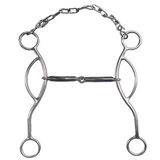 Freio Levantador Inox Bocal De Ferro Para Cavalos Melhor Preço! em Oferta na Shopee