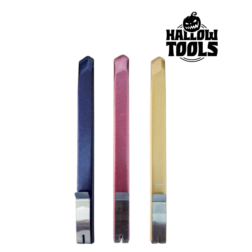 Estilete Basic 9mm - Lâmina Aço 45° - Cores Azul, Rosa, Dourado