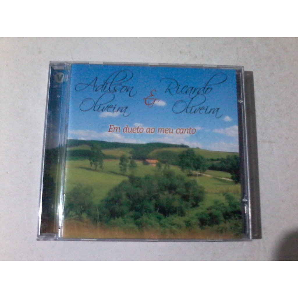 cd Adilson Oliveira & Ricardo Oliveira - Em Dueto ao meu Canto
