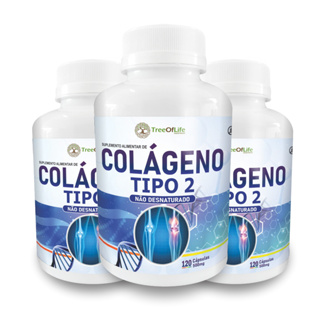 3x Colágeno Tipo 2 40mg 360 Cápsulas em Oferta na Shopee