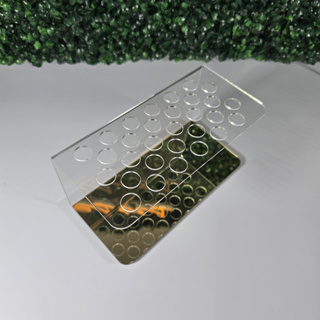 Suporte Resina com Espelho Dourado em Oferta na Shopee