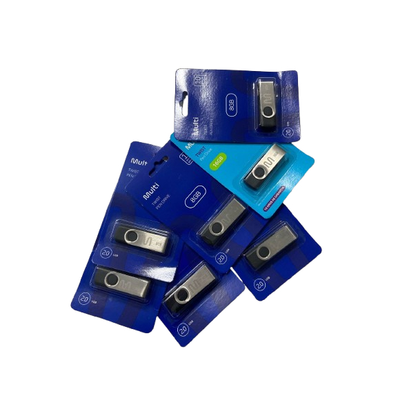 Pen Drive Multilaser 8GB - 16GB