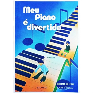 Método Meu Piano É Divertido Por Alice G. Botelho 1º Volume em Oferta na Shopee