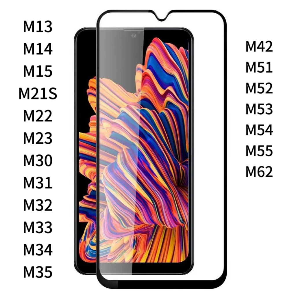 Película De Vidro Temperado 3D Espessura Max Para M14 M15 M23 M32 M35 M52 M53 M54 M55 M56 M62
