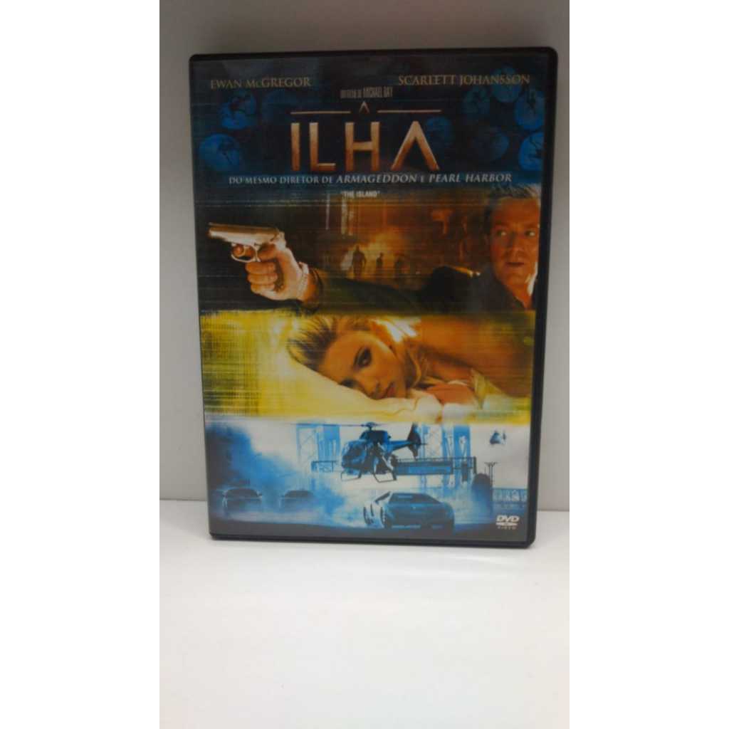 Dvd Filme A ilha Scarlett Johansson md1585