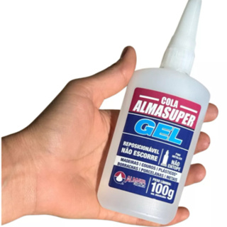 Cola Instantânea Almasuper Gel 100g Adesiva Alta Viscosidade Não Escorre em Oferta na Shopee