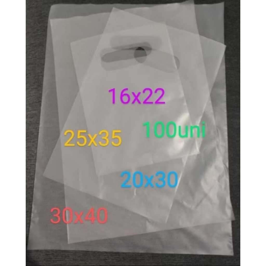 Kit 100 SACOLAS PLÁSTICA BOCA DE PALHAÇO 🤡 TRANSPARENTE em Oferta na Shopee