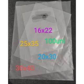 Kit 100 SACOLAS PLÁSTICA BOCA DE PALHAÇO 🤡 TRANSPARENTE em Oferta na Shopee