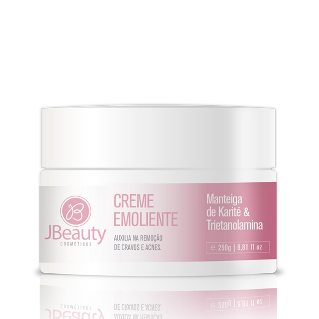 Creme Emoliente de Cravos e Acnes 250g JBeauty: Alto Rendimento para Limpeza de Pele em Oferta na Shopee