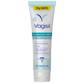 Vagisil Gel Lubrificante Íntimo 50 + 50g Grátis em Oferta na Shopee