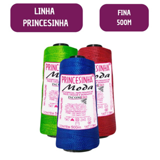 Linha Princesinha Moda 500 Metros Tranças Cabelo Moda Fina em Oferta na Shopee