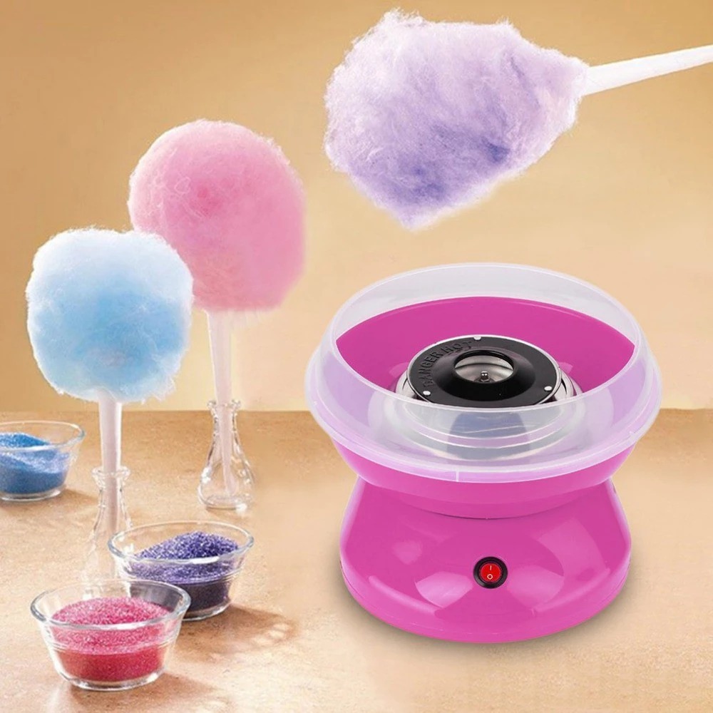 Maquina De Algodao Doce Eletrica Portatil Festa Infantil-Tong