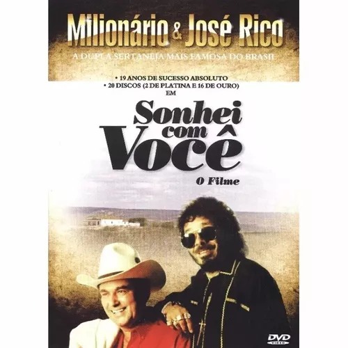 DVD FILME - SONHEI COM VOCÊ O FILME - MILIONÁRIO E JOSÉ RICO