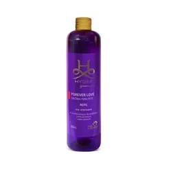 Colônia Pet Cachorro e Gatos Hydra Groomers Forever Love 450mL Refil