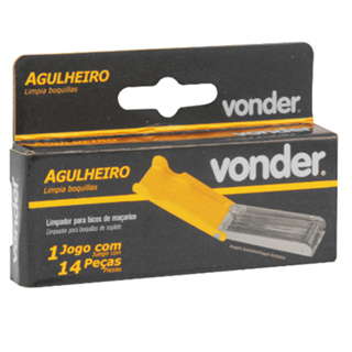 Agulheiro limpador para bicos de corte e extensões de solda com 14 peças - Vonder em Oferta na Shopee