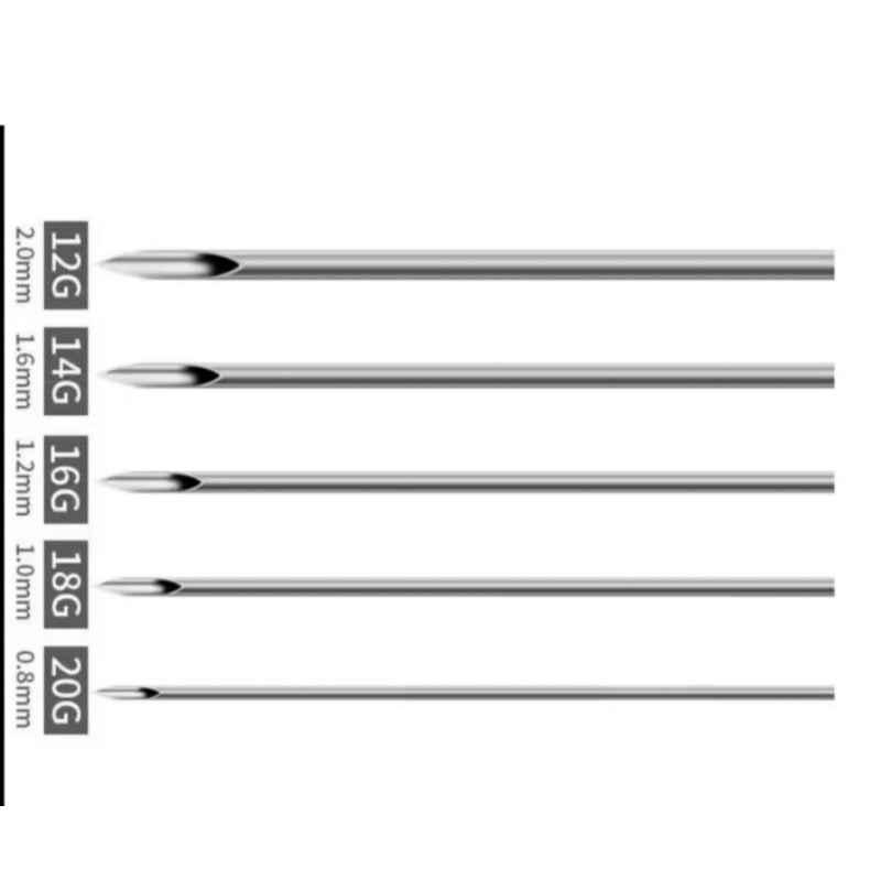AGULHA AMERICA PARA PIERCING , ESCOLHA A QUANTIDADE.