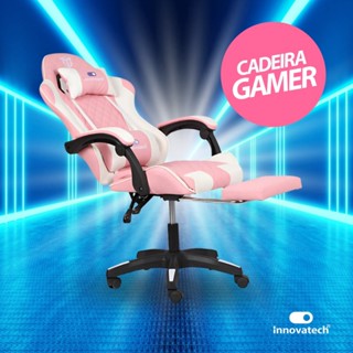 Cadeira Gamer Innovatech com Estofado Luxuoso e Conforto Ergonômico em Oferta na Shopee