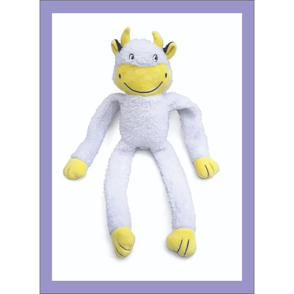 Brinquedo Pelucia C/apito Para cães gato porco  Vaquinha