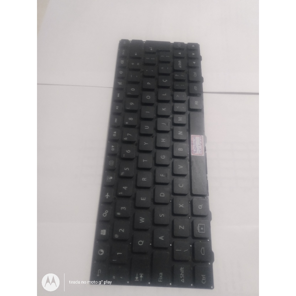 teclado netbook positivo sx1000 em bom estado