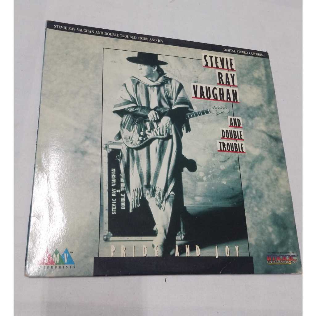 LD Laserdisc -  Stevie Ray Vaughan & Double Trouble ( 117 )