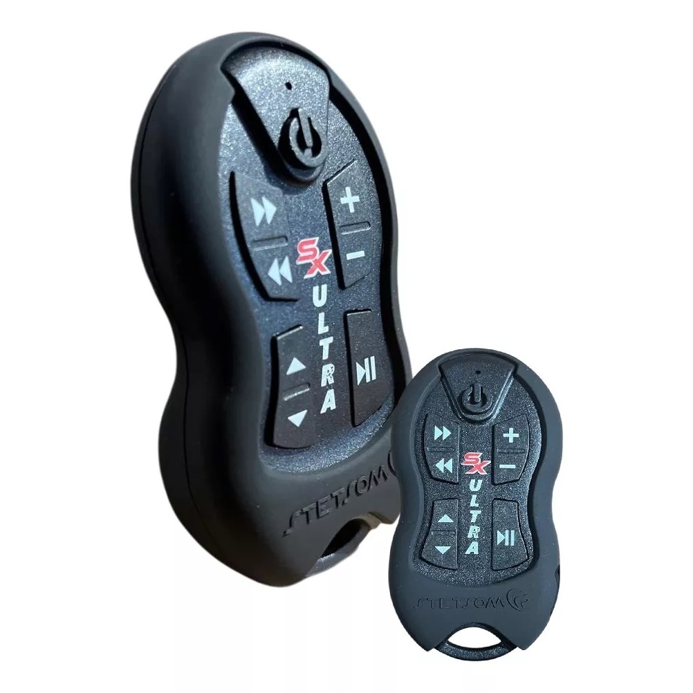 CONTROLE LONGA DISTANCIA RECARREGÁVEL SX ULTRA 500M LANÇAMENTO STETSOM ORIGINAL SOM AUTOMOTIVO SX