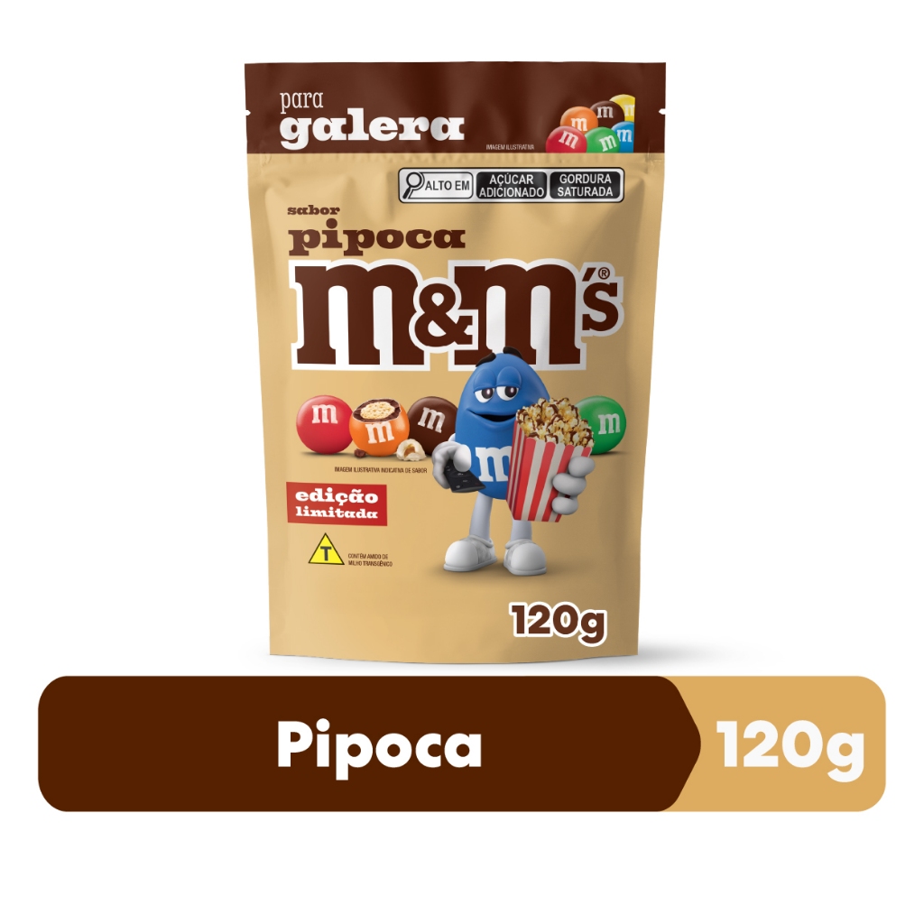 Chocolate M&M'S Pipoca 120g - Food & Beverages