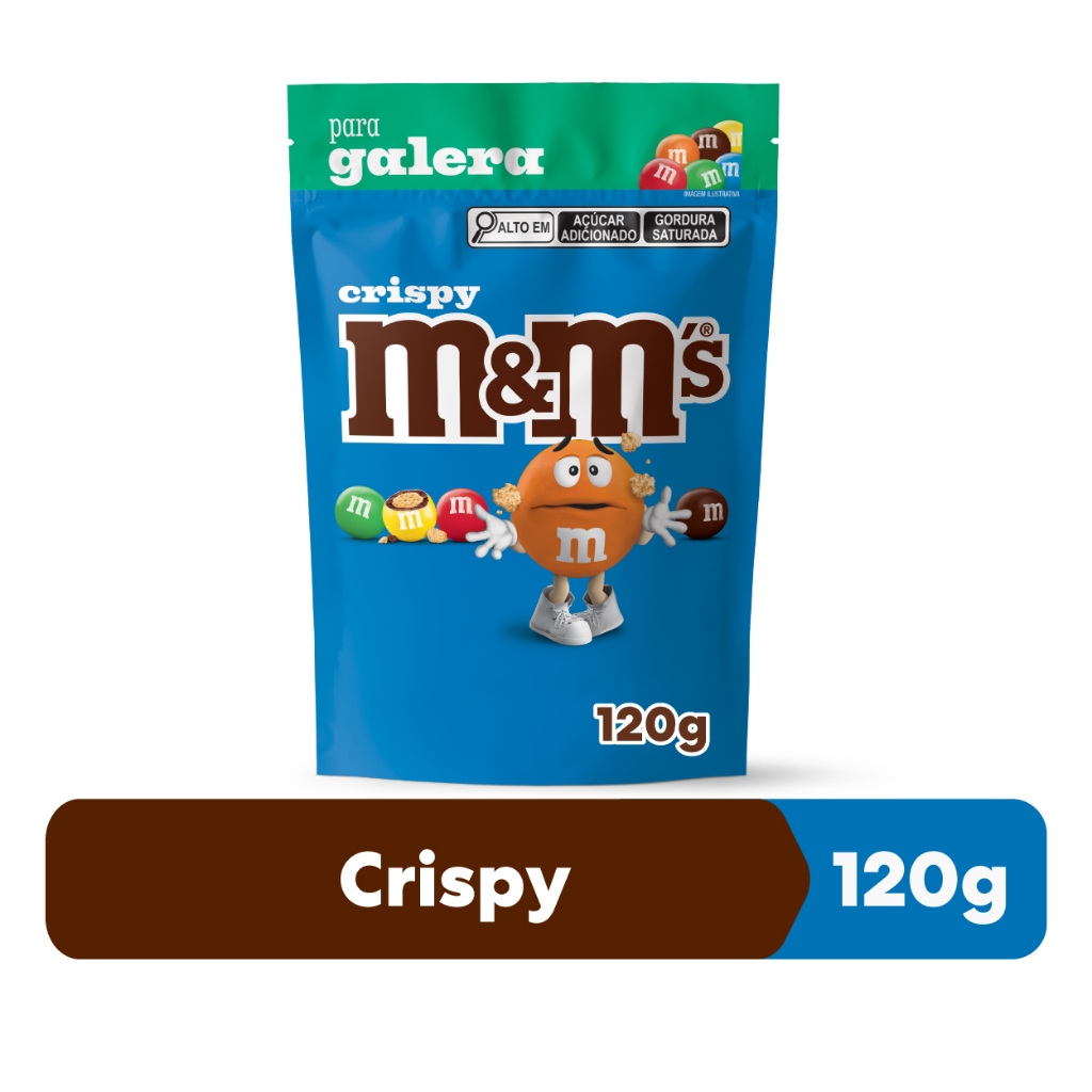 Chocolate M&M'S Crispy 120g em Oferta na Shopee