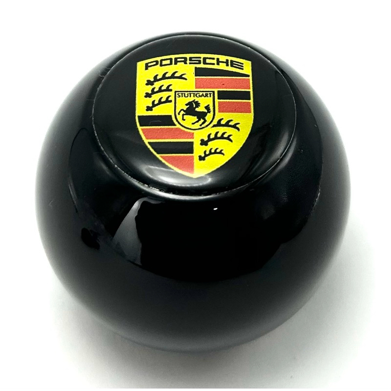 Manopla Câmbio Fusca Kombi Porsche padrão Original 12mm Porsche Preta