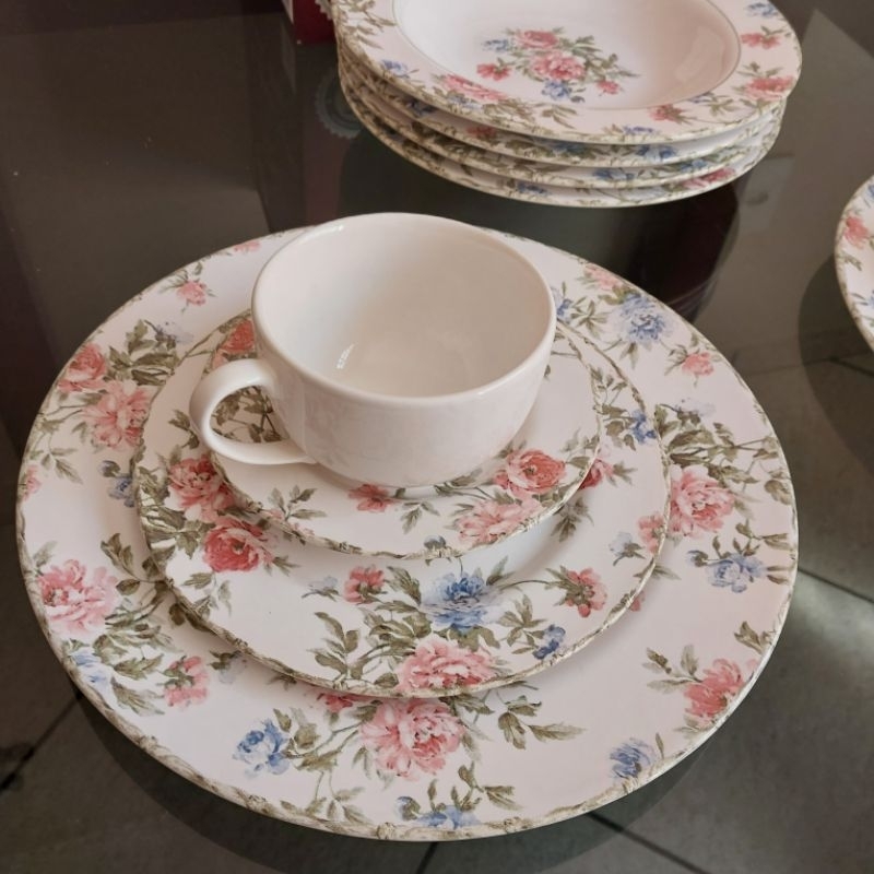 Aparelho de Jantar Chá 20 Peças Alleanza FaiançaAparelho de Jantar Chá 20 Peças Alleanza Faiança