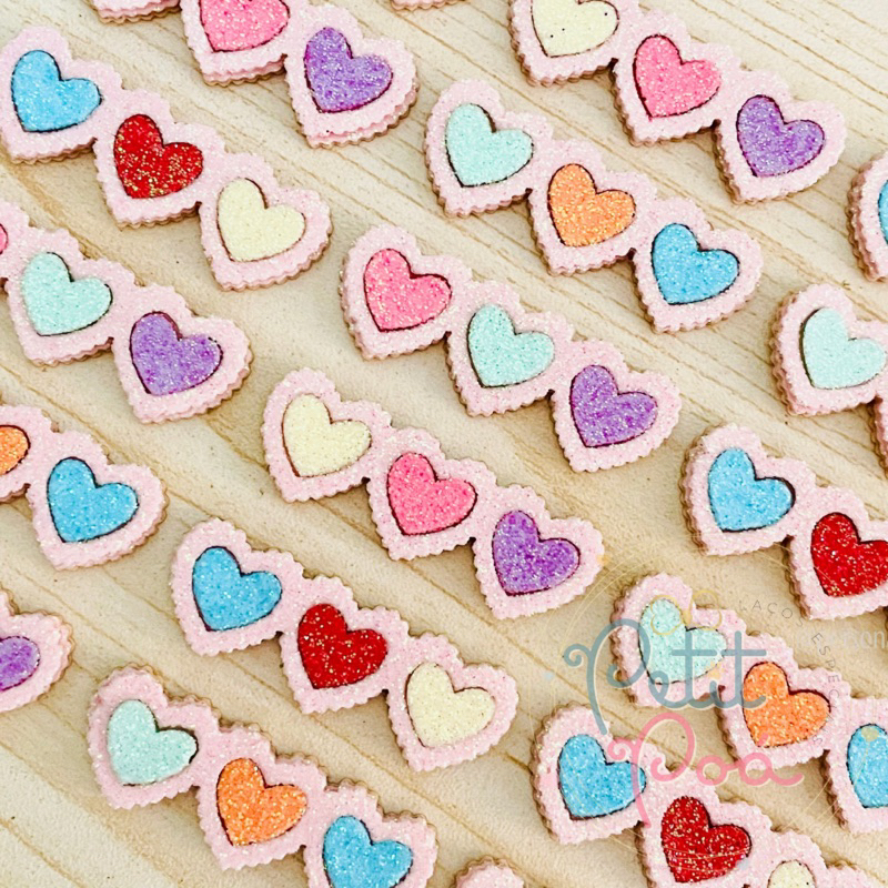 ADESIVO PET PRESILHA CORAÇOES - BANHO E TOSA (12 UNIDADES) em Oferta na Shopee