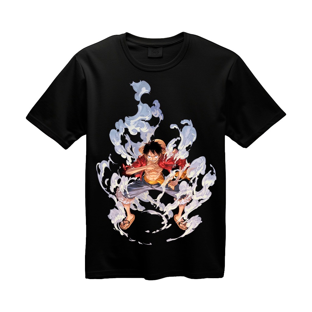 Camiseta One Piece Estamp Luffy Gear Force Futuro Rei Dos Piratas - ENVIO RAPIDO